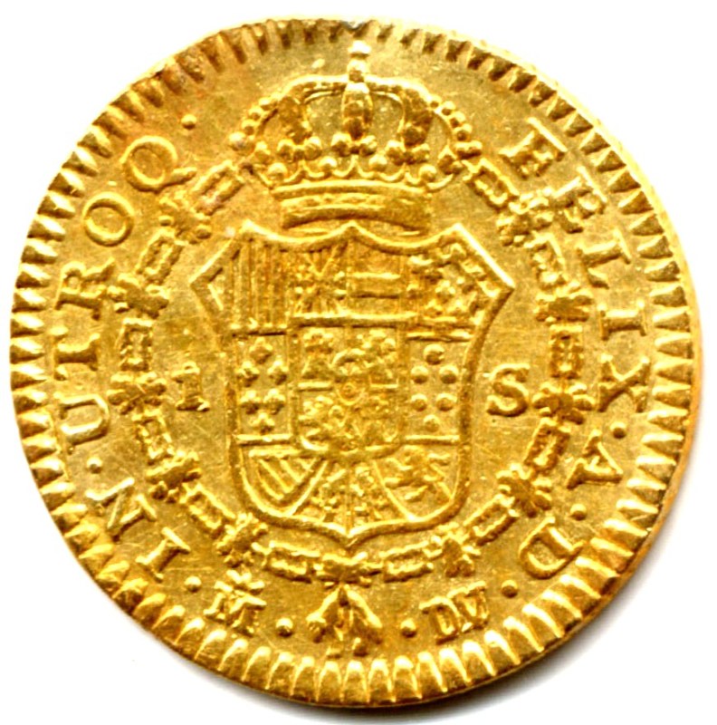 Spanish Gold Doubloon