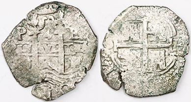 Spanish Silver Coin 1660s